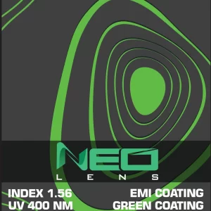 Index 1.56 GREEN COATING