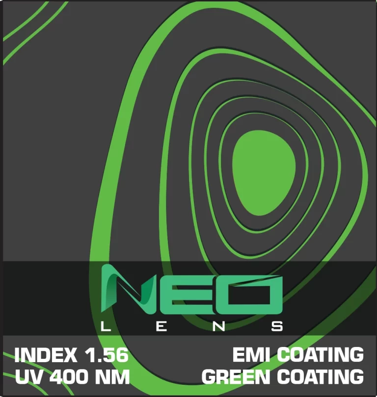 Index 1.56 GREEN COATING